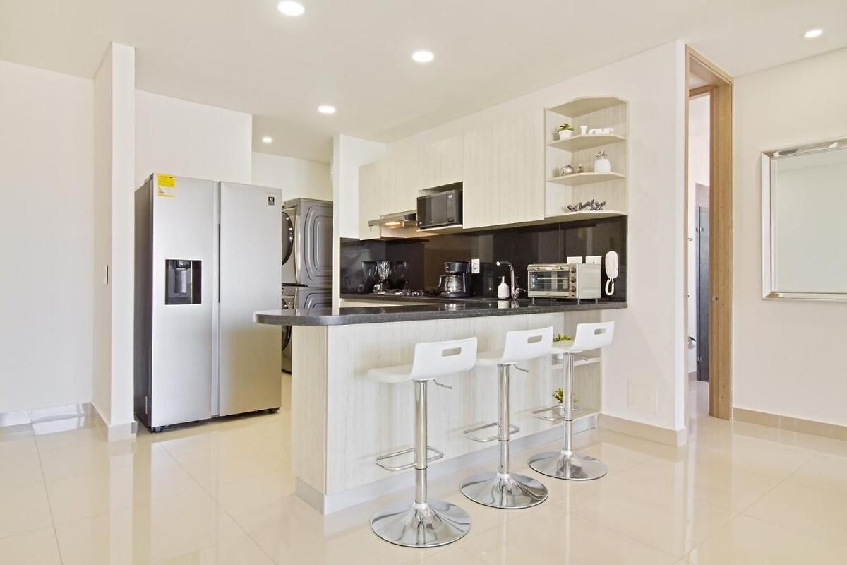 Fully Furnished Apartment, Floor 33, With Sea View * Cartagena