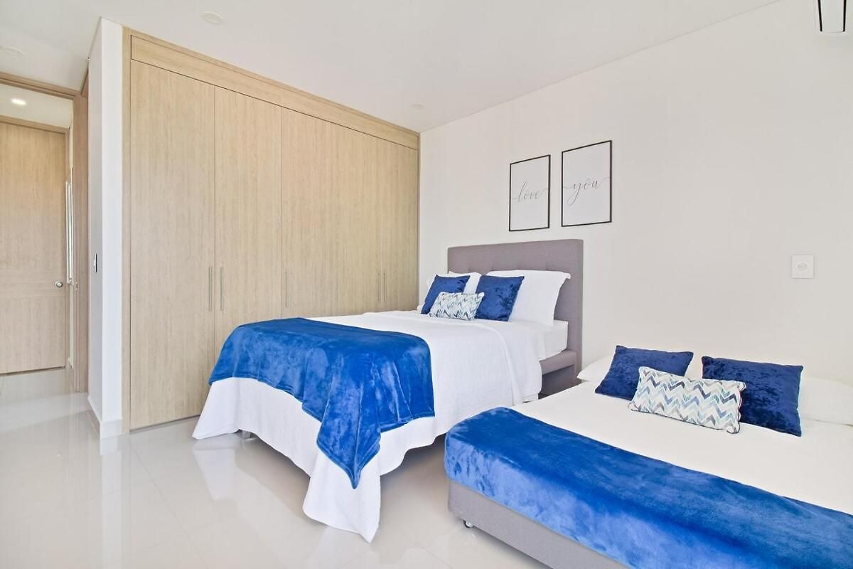 Fully Furnished Apartment, Floor 33, With Sea View * Cartagena