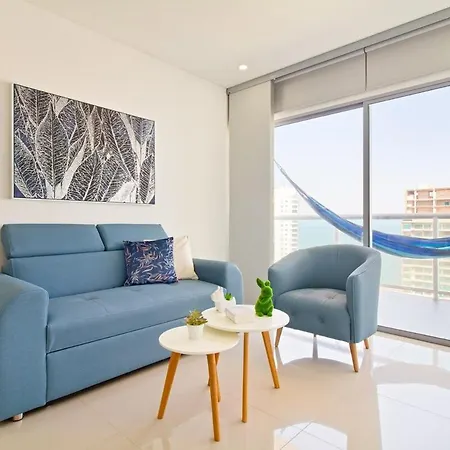Fully Furnished Apartment, Floor 33, With Sea View