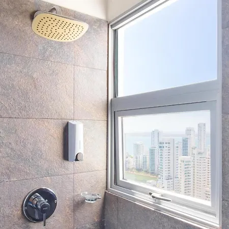 Fully Furnished Apartment, Floor 33, With Sea View * Cartagena